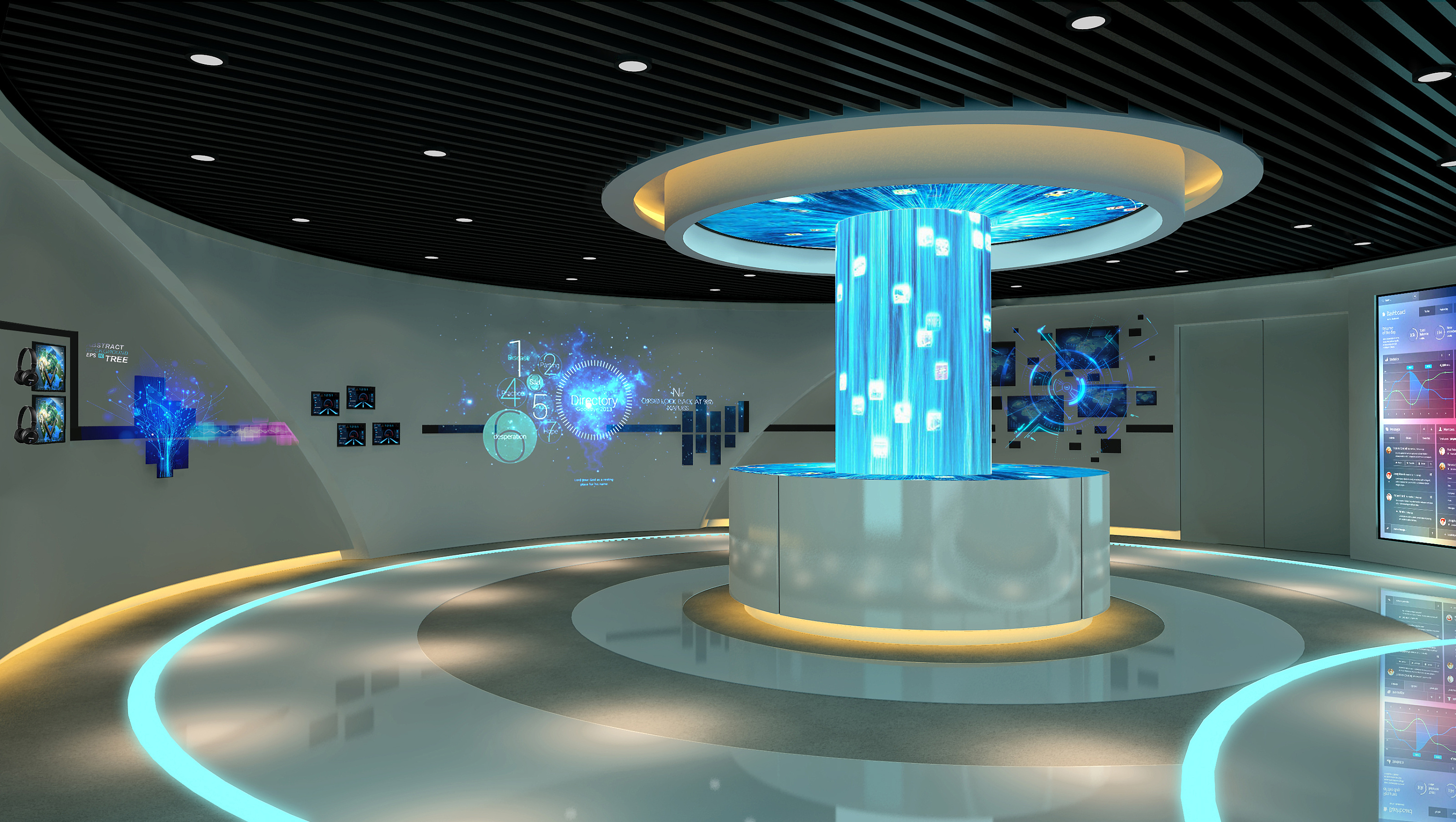 產(chǎn)業(yè)園孵化器數(shù)字展廳 數(shù)字技術(shù)服務(wù)的創(chuàng)新引擎