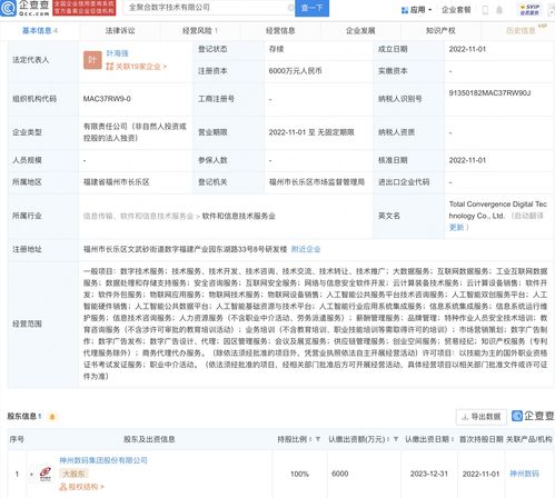 神州數(shù)碼設(shè)立數(shù)字技術(shù)子公司，注資6000萬深化服務(wù)布局